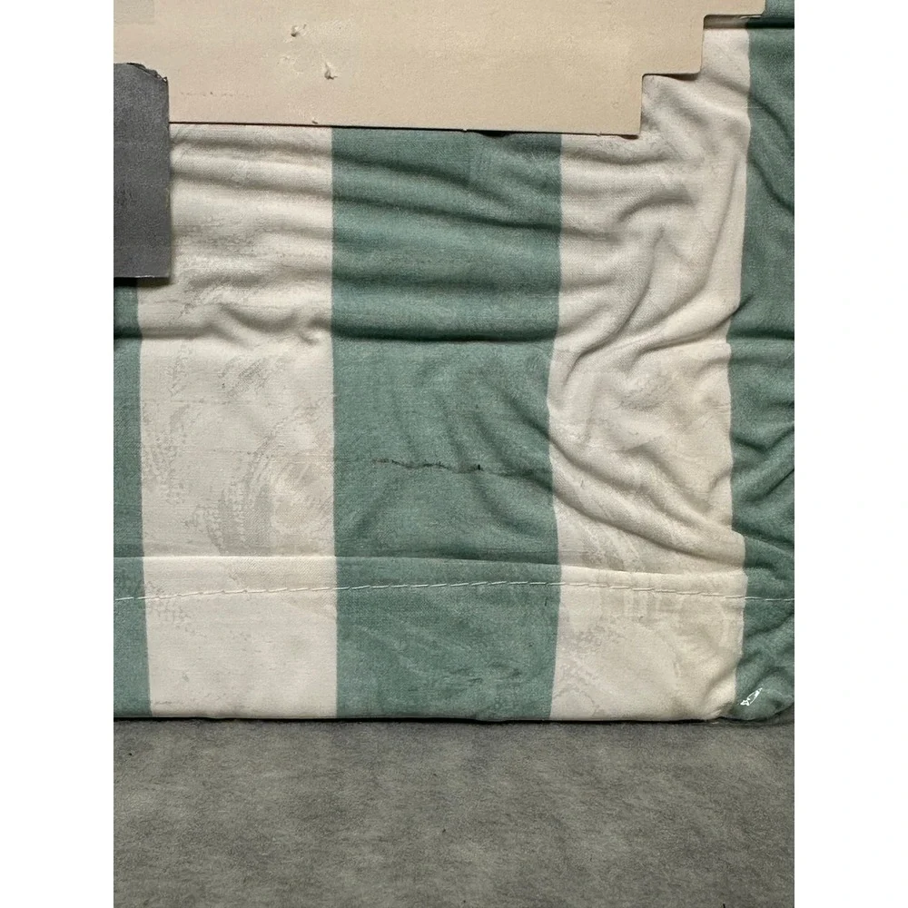 Vintage Shula Wardinon‎ Dominique Renaissance Percale Valance Stripes 90